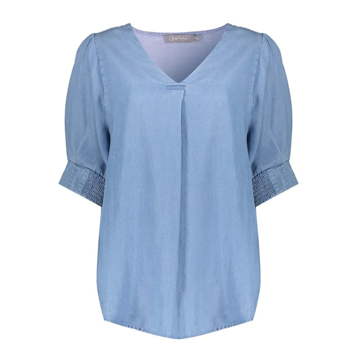 Geisha Geisha Blouse Denim