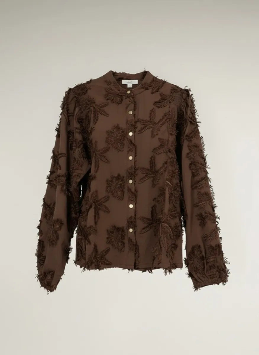 I-CONI-K I-CONI-K Blouse Bruin