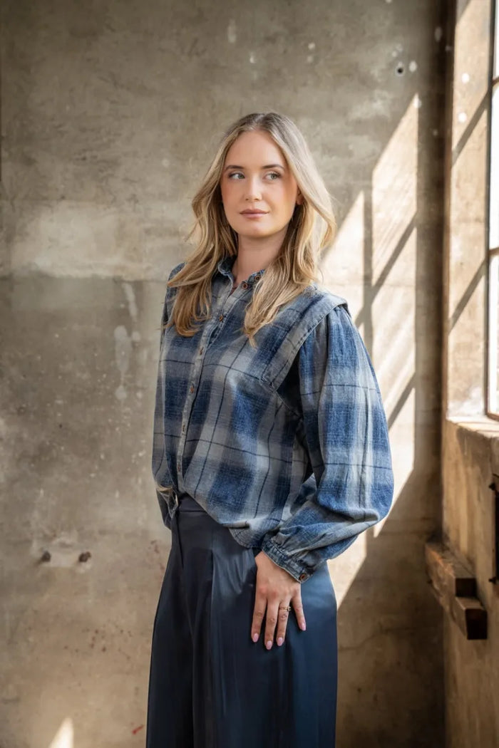 I-CONI-K I-CONI-K Blouse Denim