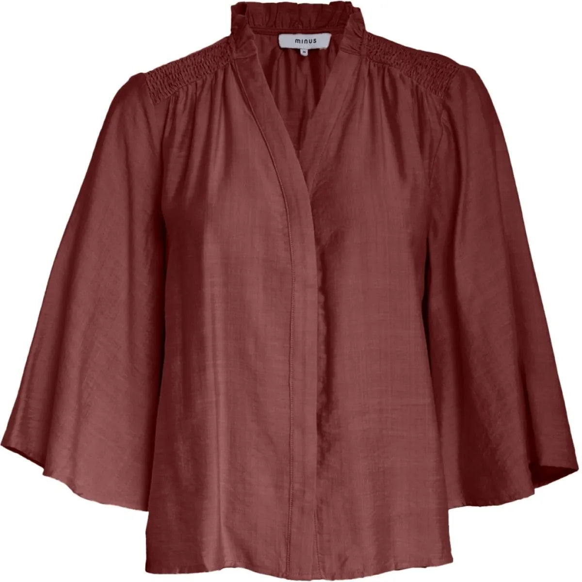 Minus Minus Blouse Donkerrood