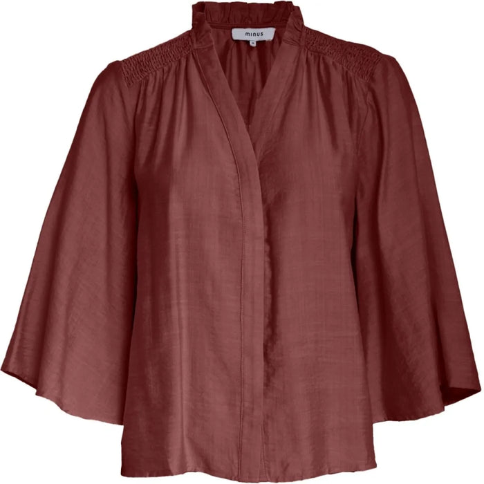 Minus Minus Blouse Donkerrood