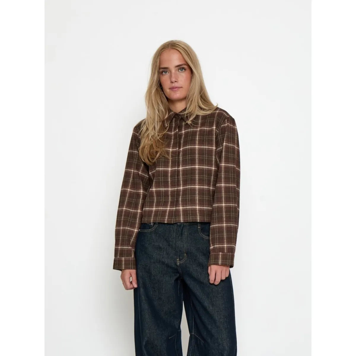Minus Minus Blouse Geblokt