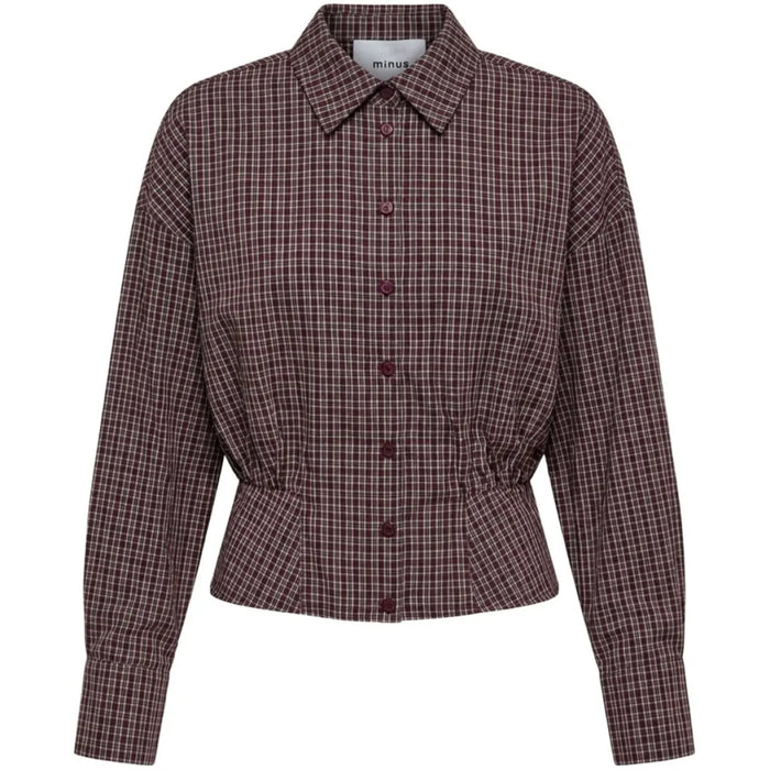 Minus Minus Blouse Geblokt