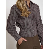 Minus Minus Blouse Geblokt
