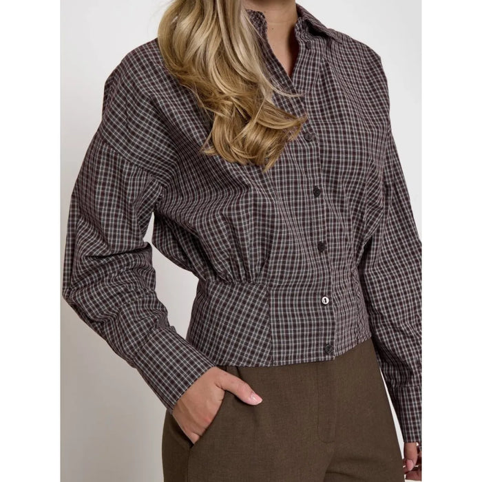 Minus Minus Blouse Geblokt