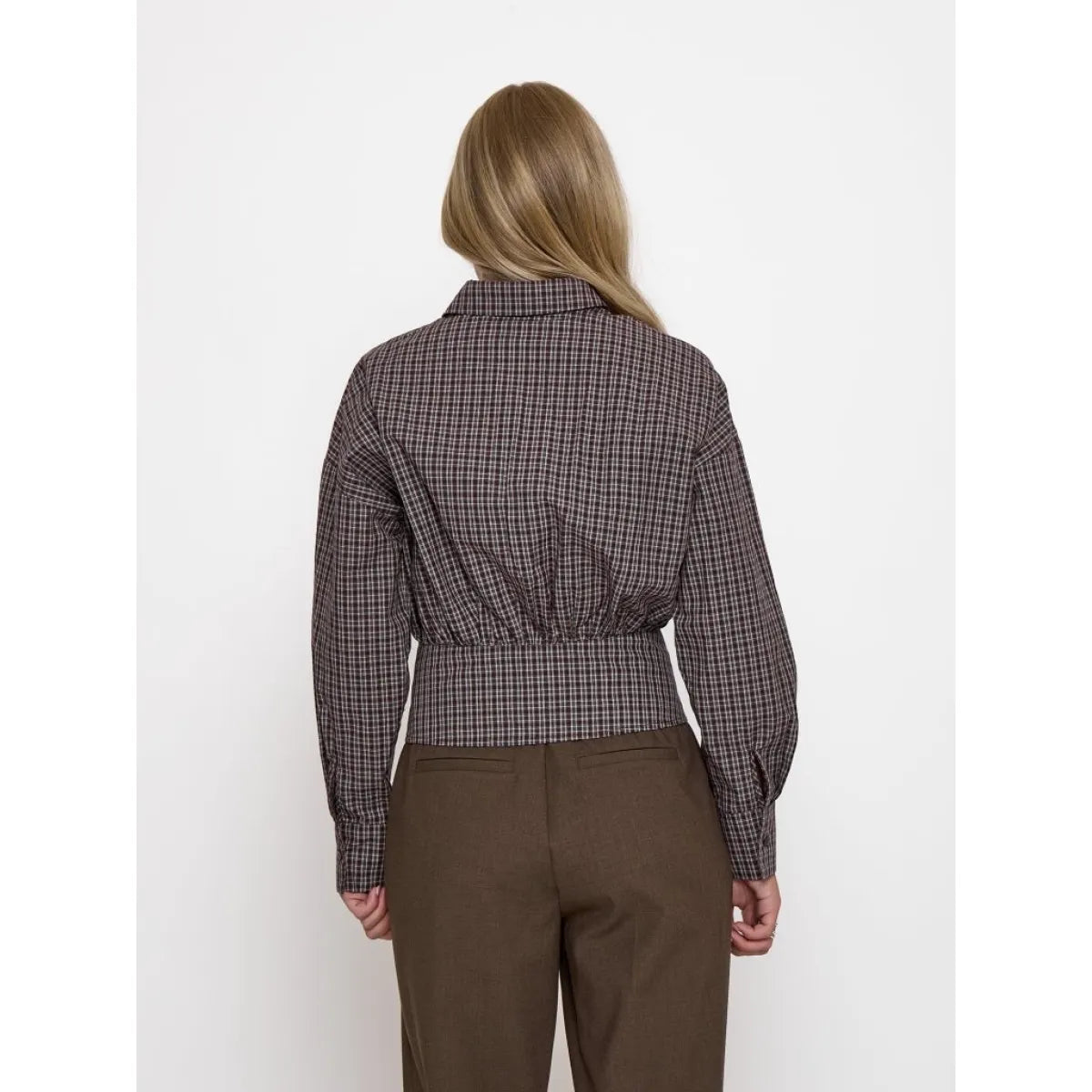 Minus Minus Blouse Geblokt