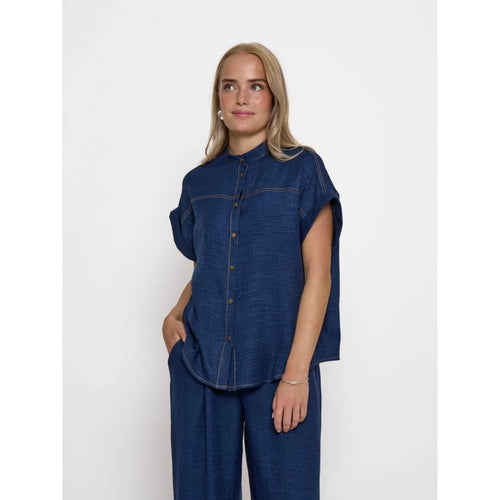 Peppercorn Peppercorn Blouse Navy