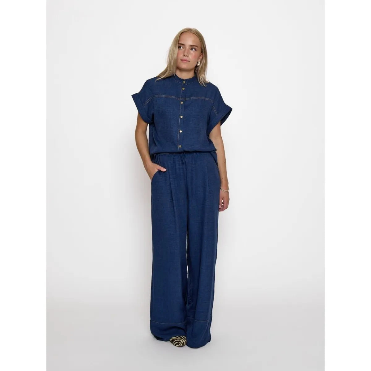 Peppercorn Peppercorn Blouse Navy