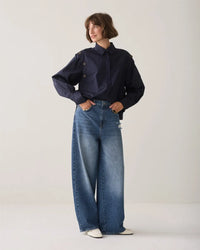 Summum Summum Blouse Blauw