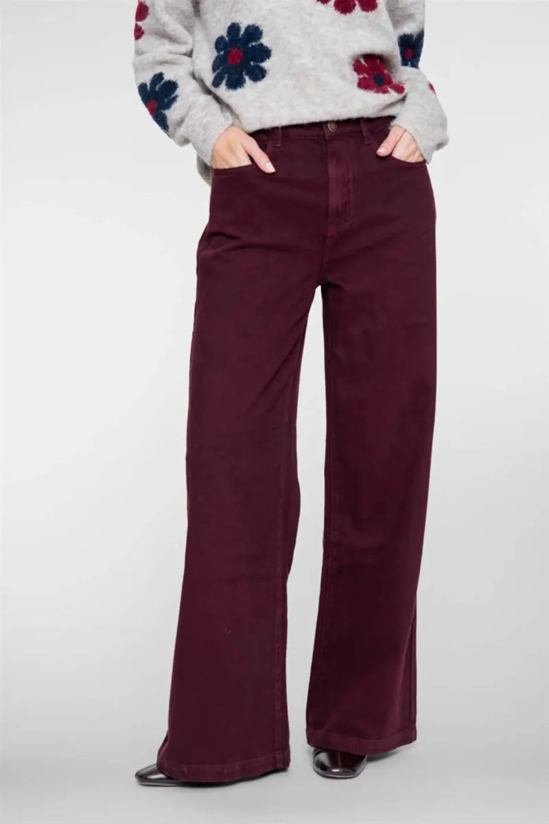 Geisha Geisha Broek Burgundy