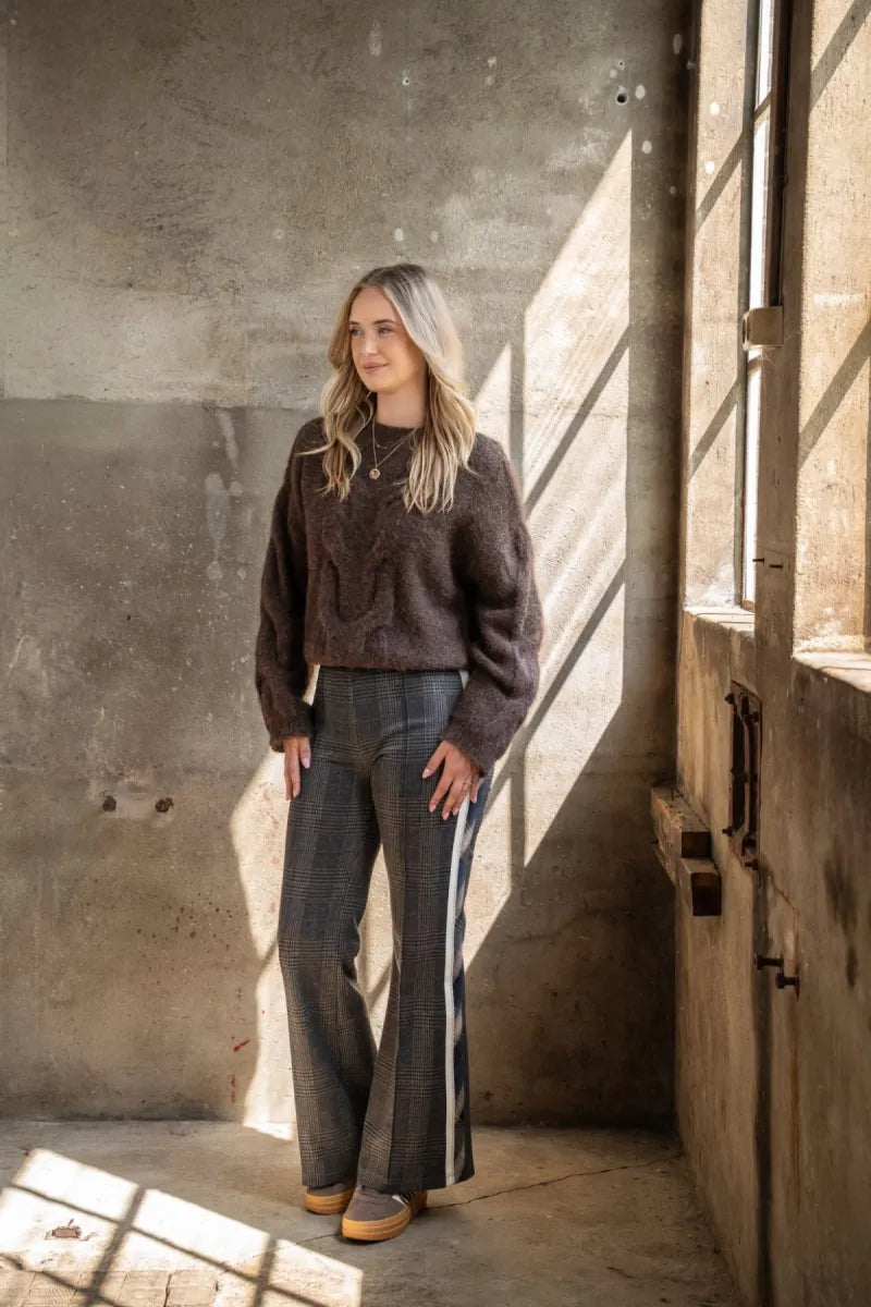 I-CONI-K I-CONI-K Broek Grijs