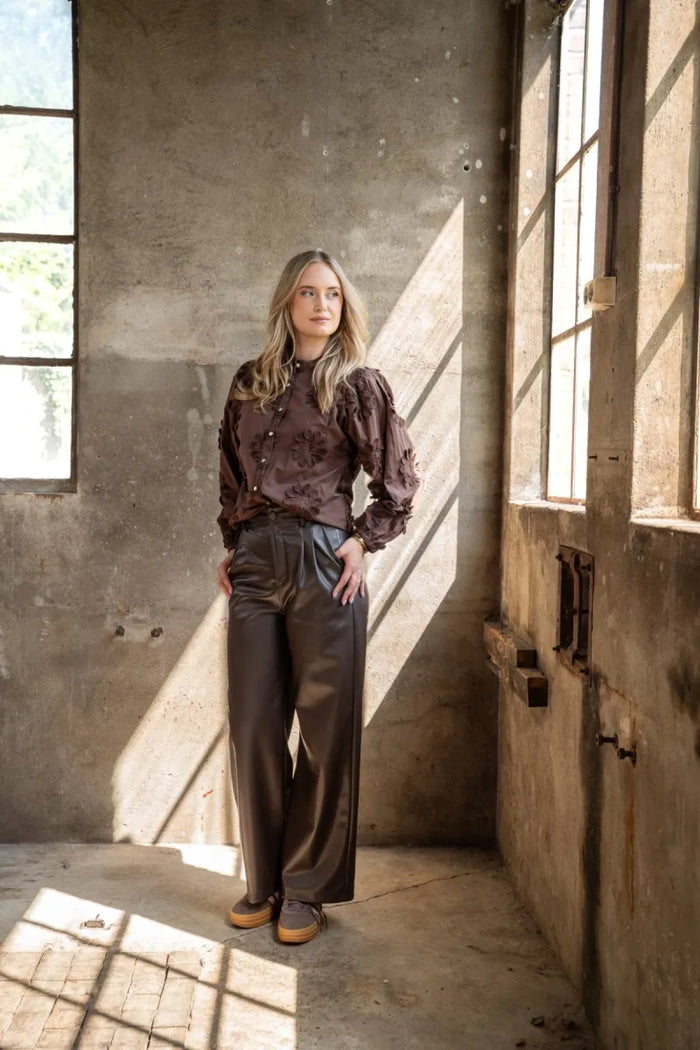 I-CONI-K I-CONI-K Broek Donker bruin