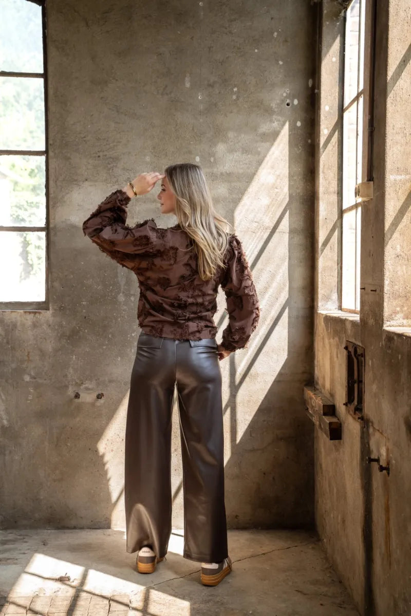 I-CONI-K I-CONI-K Broek Donker bruin