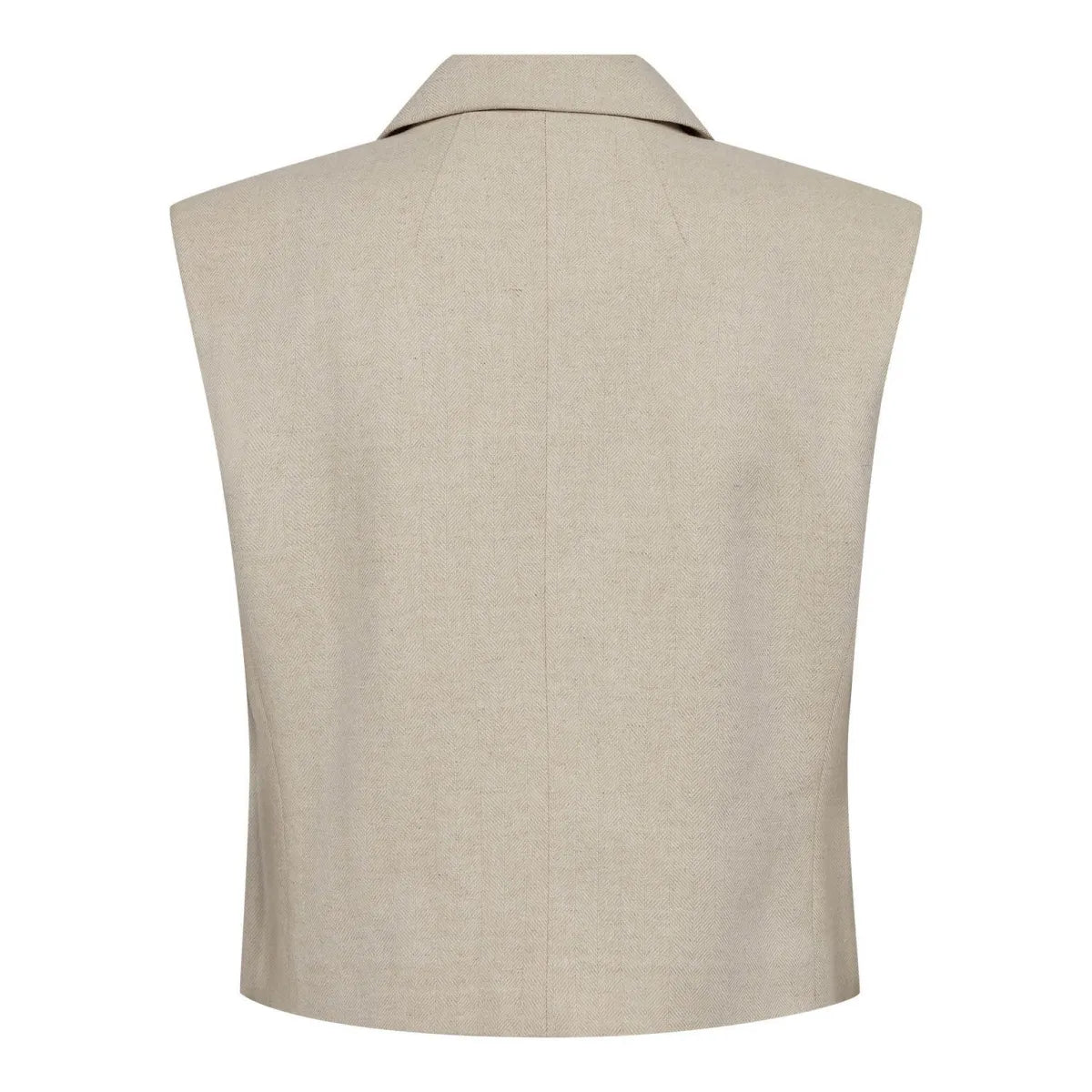 Co`couture Co`couture Gilet Lichtgrijs
