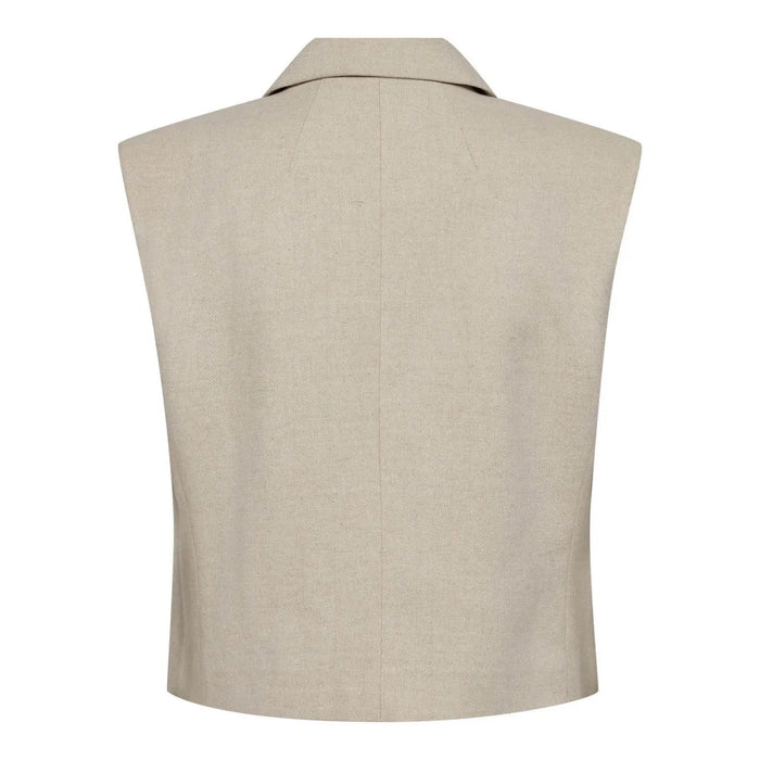 Co`couture Co`couture Gilet Lichtgrijs