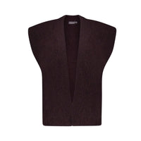 Geisha Geisha Gilet Burgundy