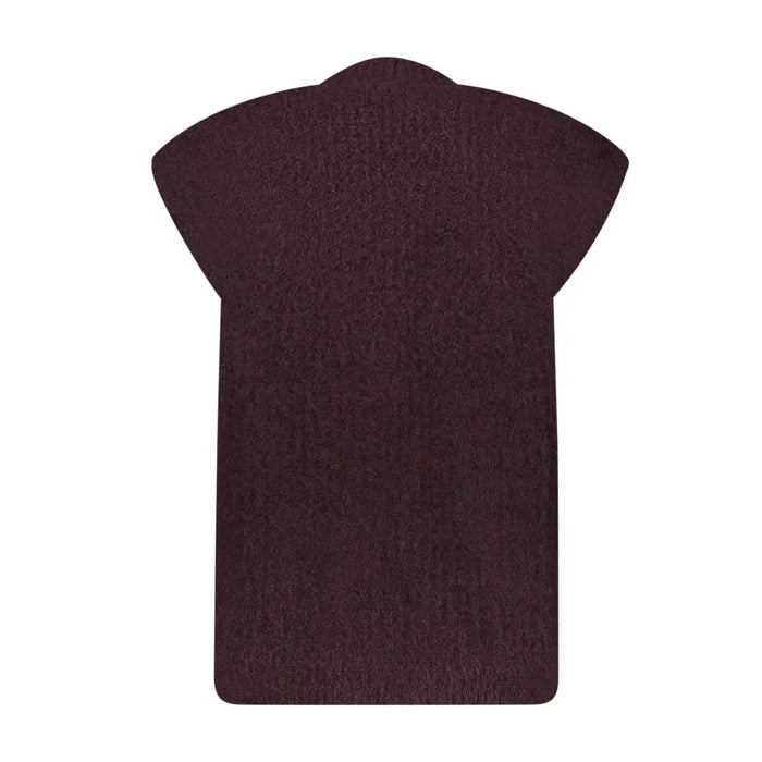 Geisha Geisha Gilet Burgundy