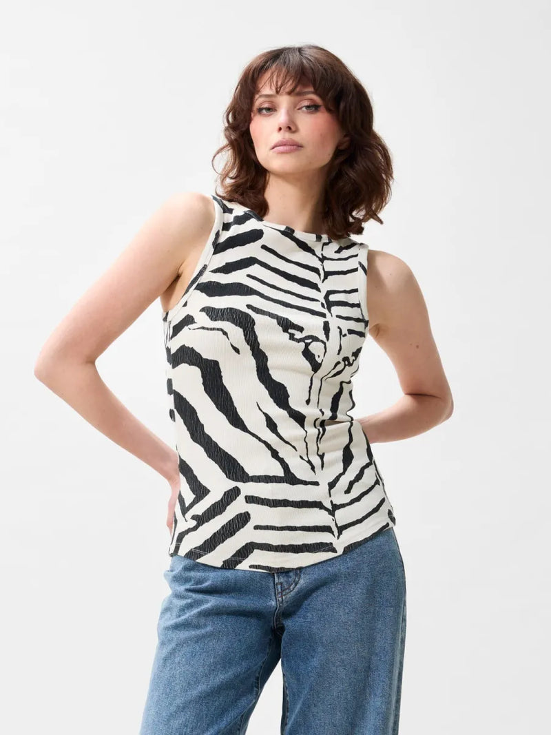 Catwalk Junkie Catwalk Junkie Hemdje Zebra