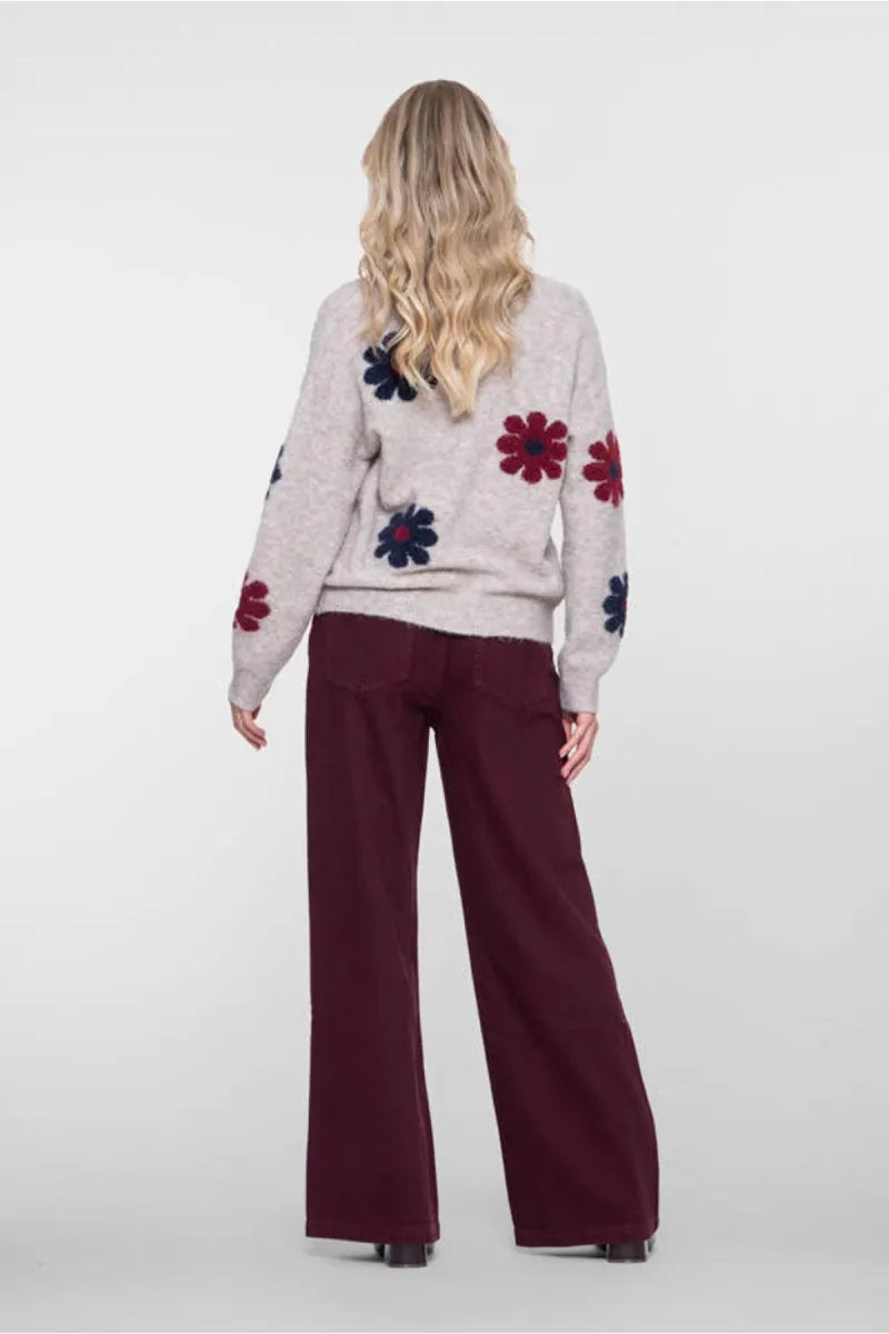 Geisha Geisha Jeans Burgundy