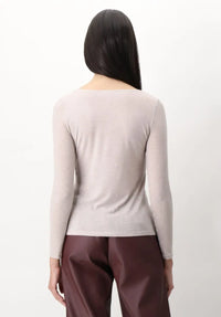 Oroblu Oroblu Shirt Lange Mouw Beige