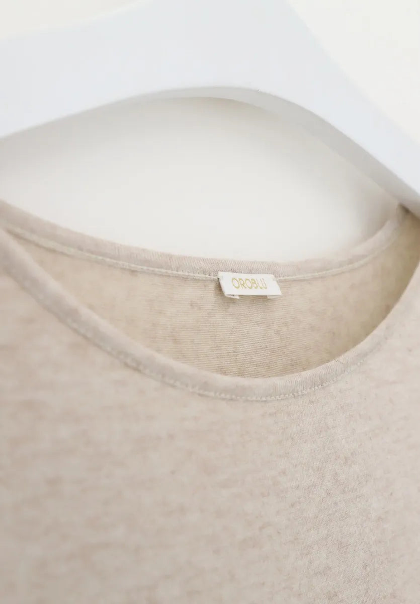 Oroblu Oroblu Shirt Lange Mouw Beige