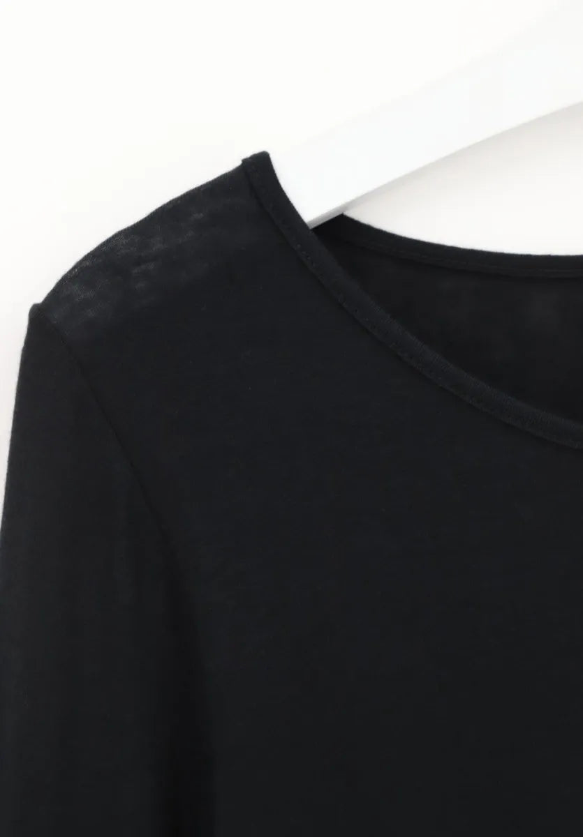 Oroblu Oroblu Shirt Lange Mouw Zwart