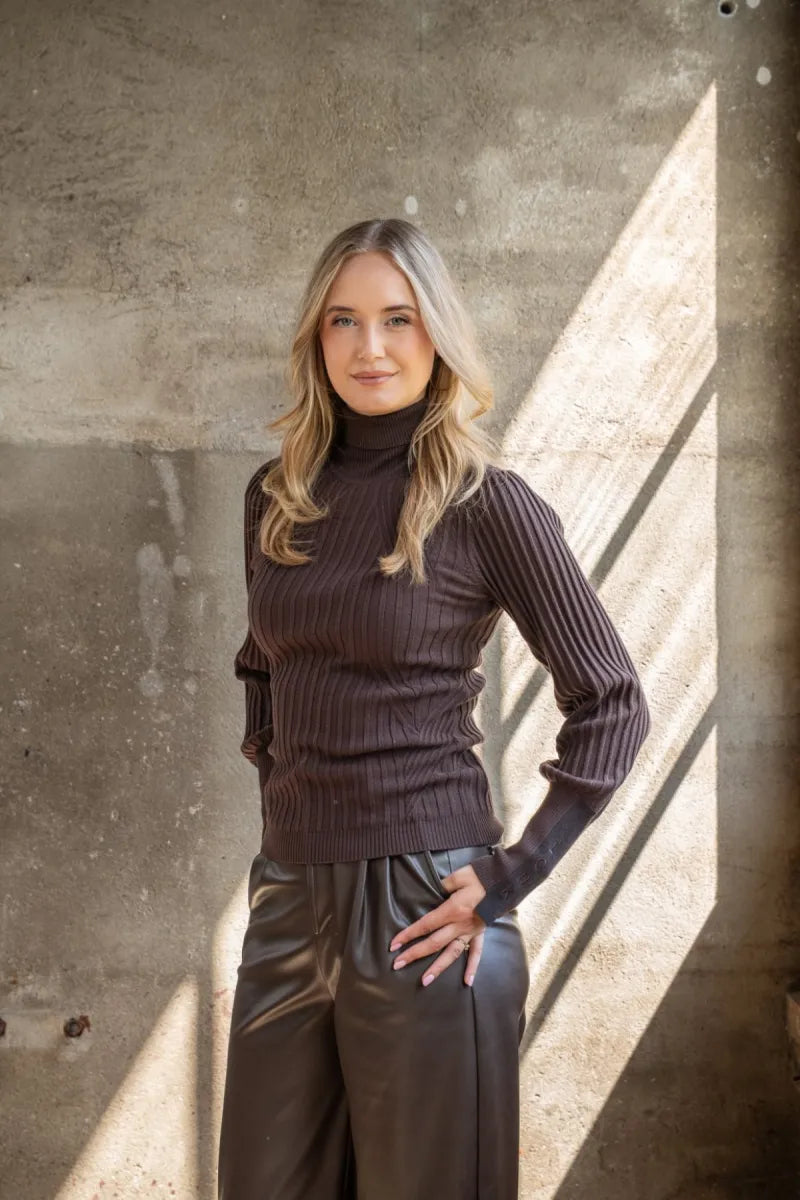 I-CONI-K I-CONI-K Sweater Bruin