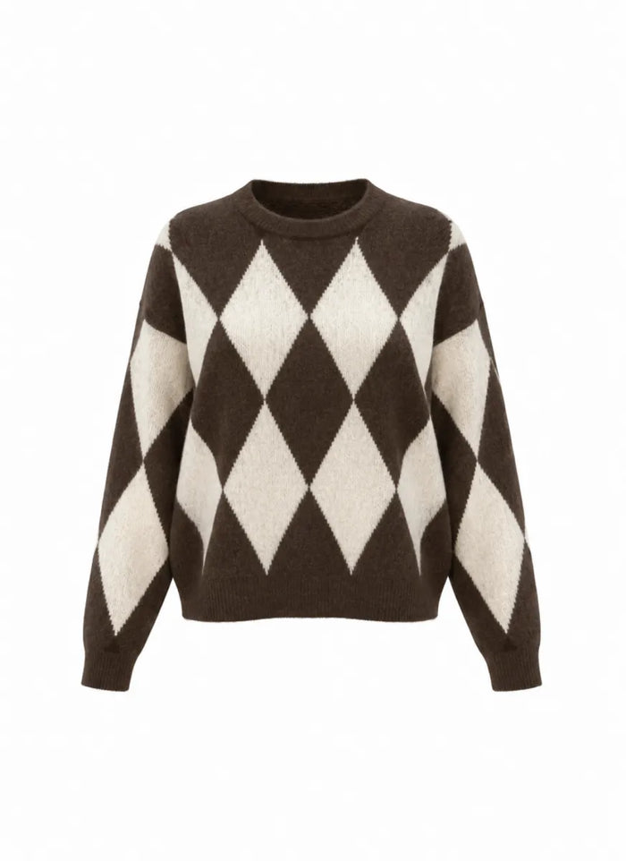 I-CONI-K I-CONI-K Sweater Bruin