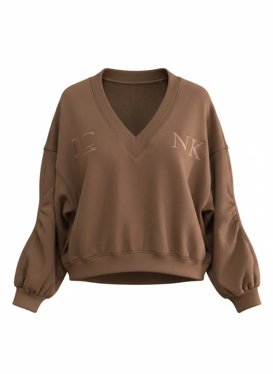 I-CONI-K I-CONI-K Sweater Bruin