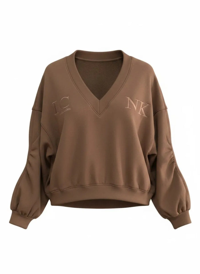 I-CONI-K I-CONI-K Sweater Bruin