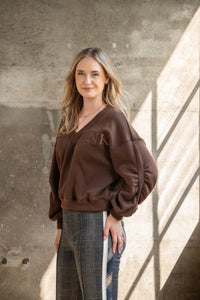 I-CONI-K I-CONI-K Sweater Bruin