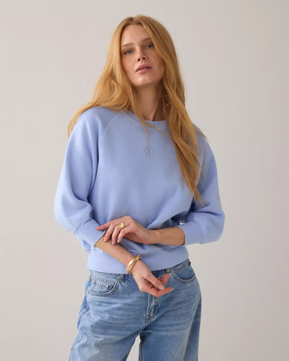Summum Summum Sweater Licht blauw