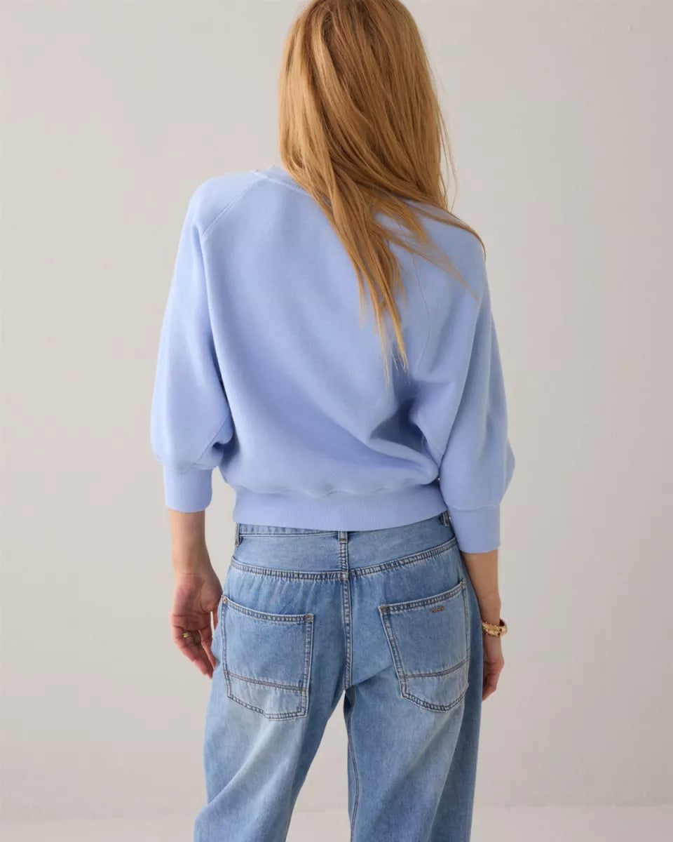 Summum Summum Sweater Licht blauw