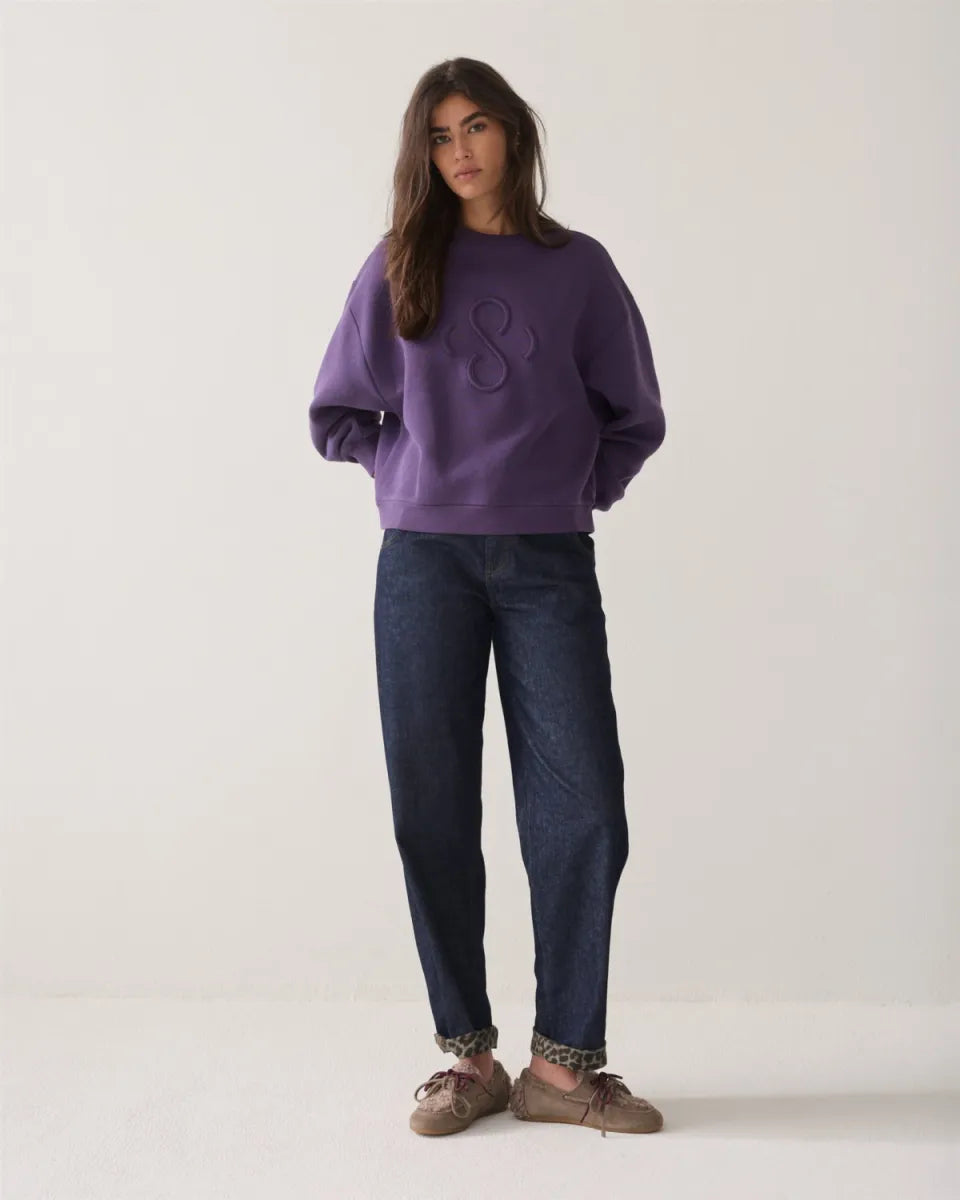 Summum Summum Sweater Paars