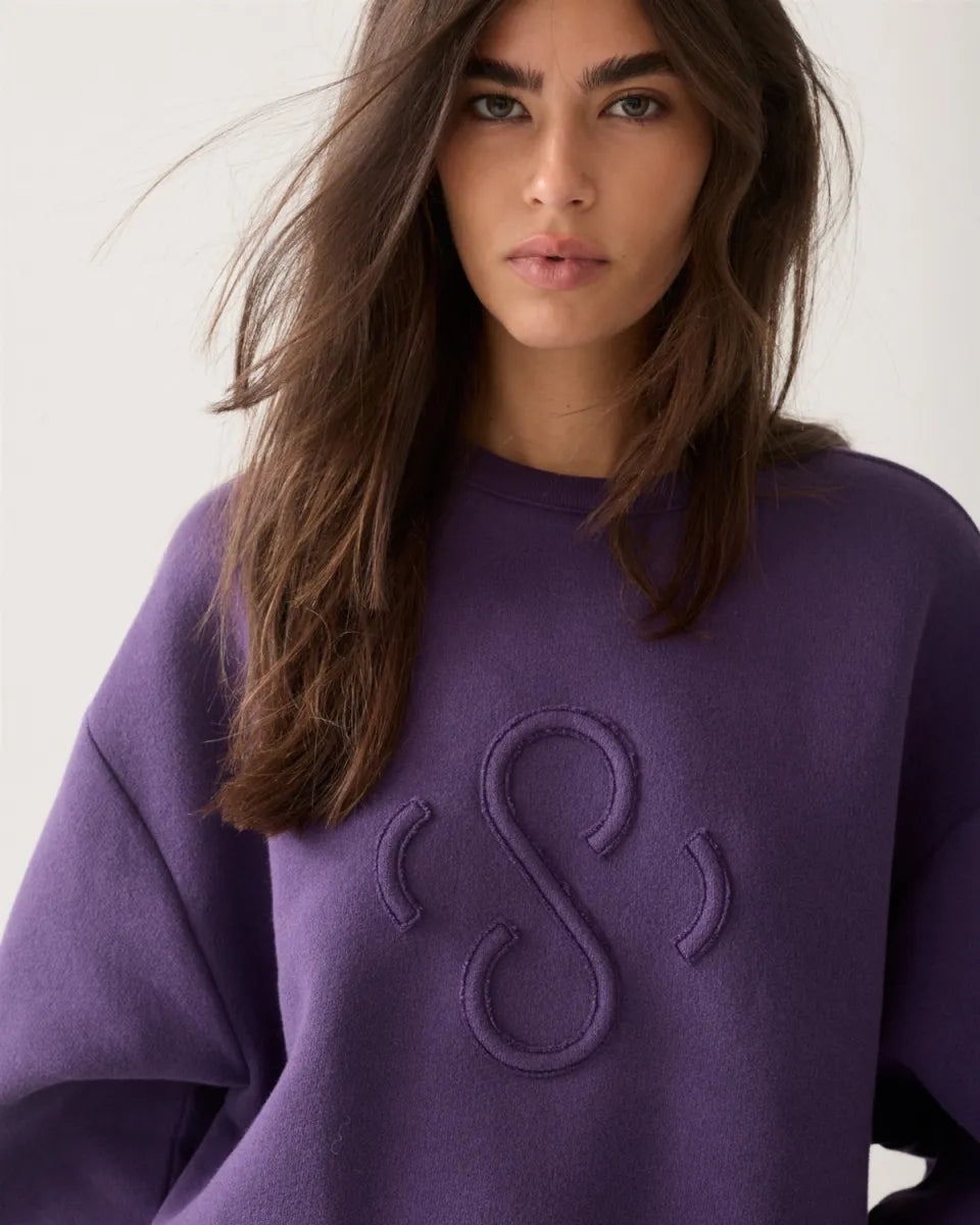 Summum Summum Sweater Paars