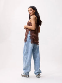 Catwalk Junkie Catwalk Junkie Top Bruin