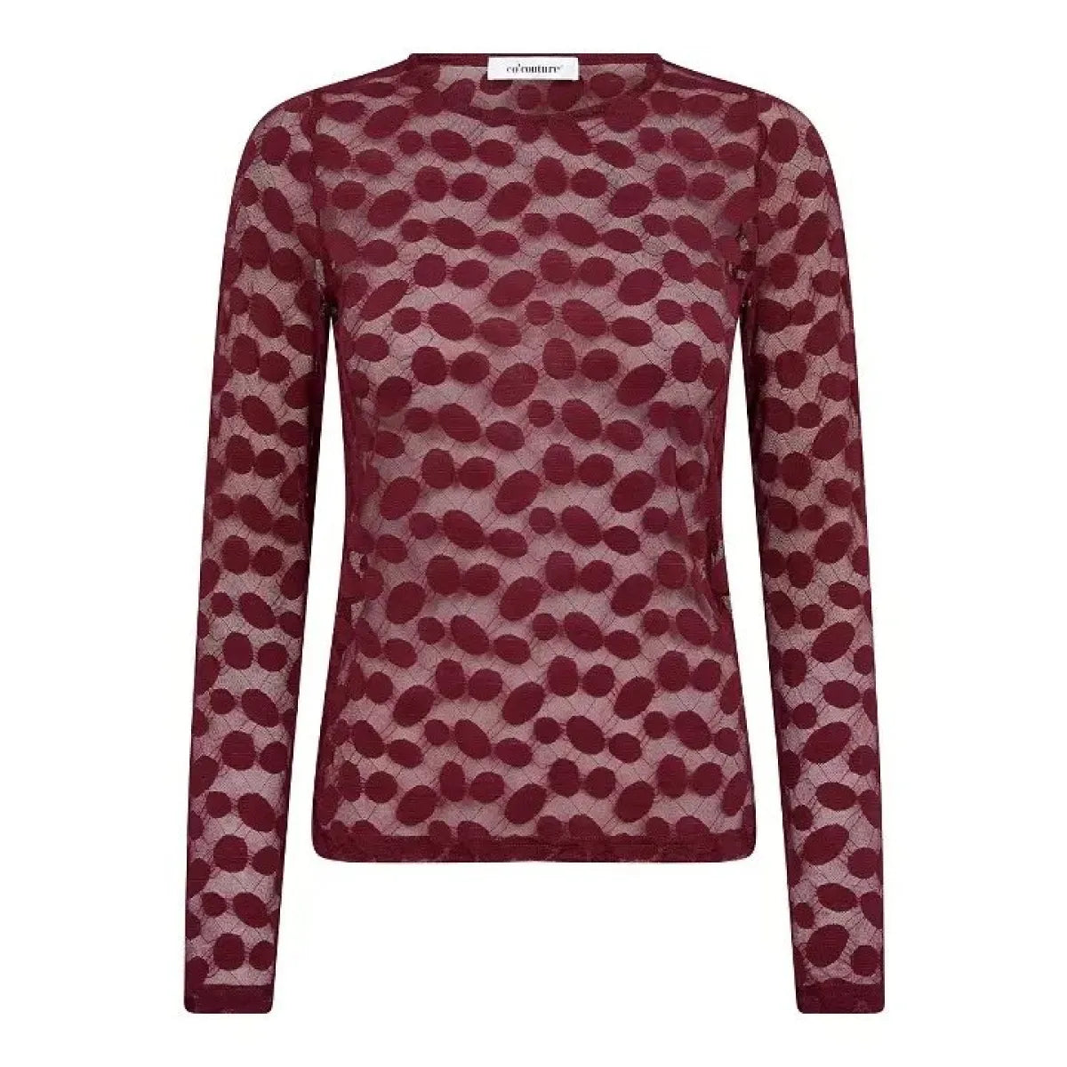 Co`couture Co`couture Top Wijn rood