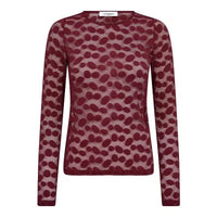 Co`couture Co`couture Top Wijn rood