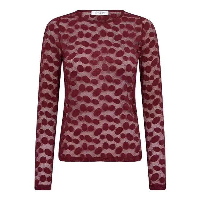Co`couture Co`couture Top Wijn rood