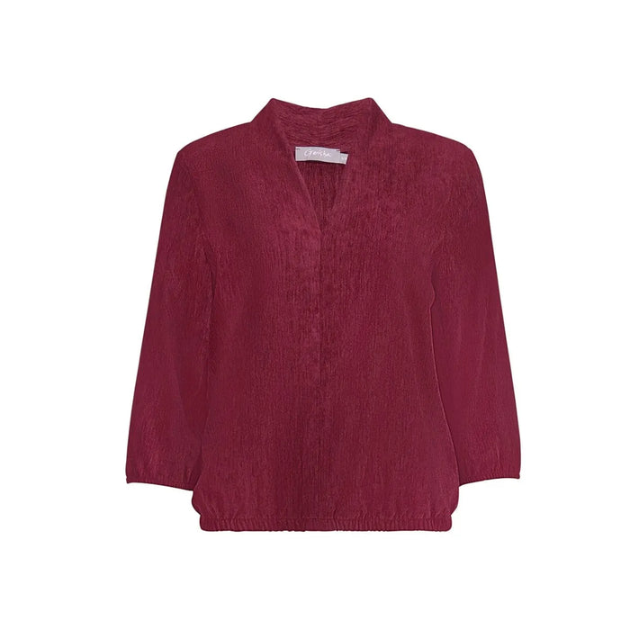 Geisha Geisha Top Burgundy