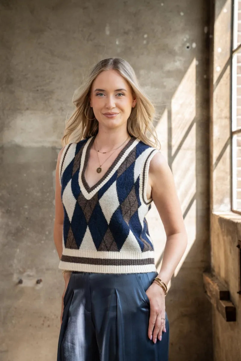 I-CONI-K I-CONI-K Top Navy