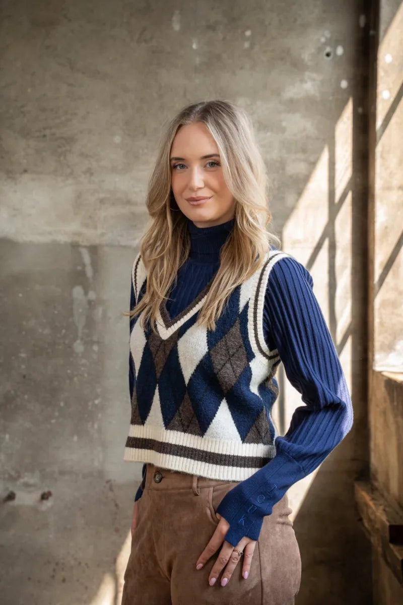 I-CONI-K I-CONI-K Top Navy