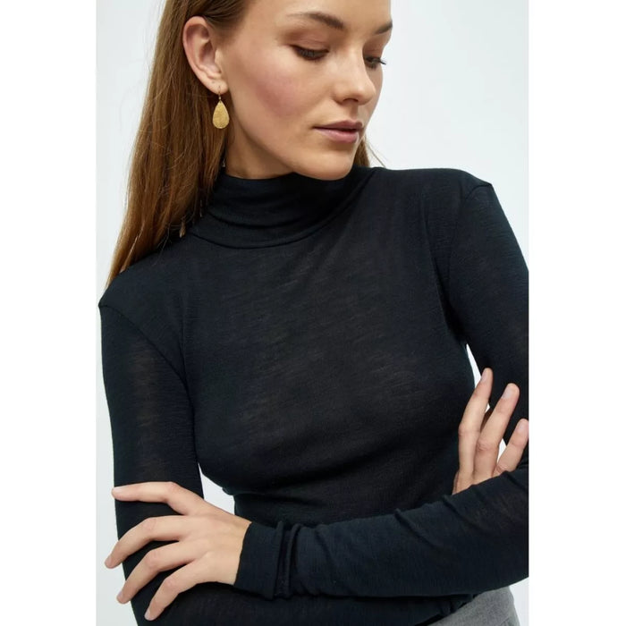 Minus Minus Top Zwart