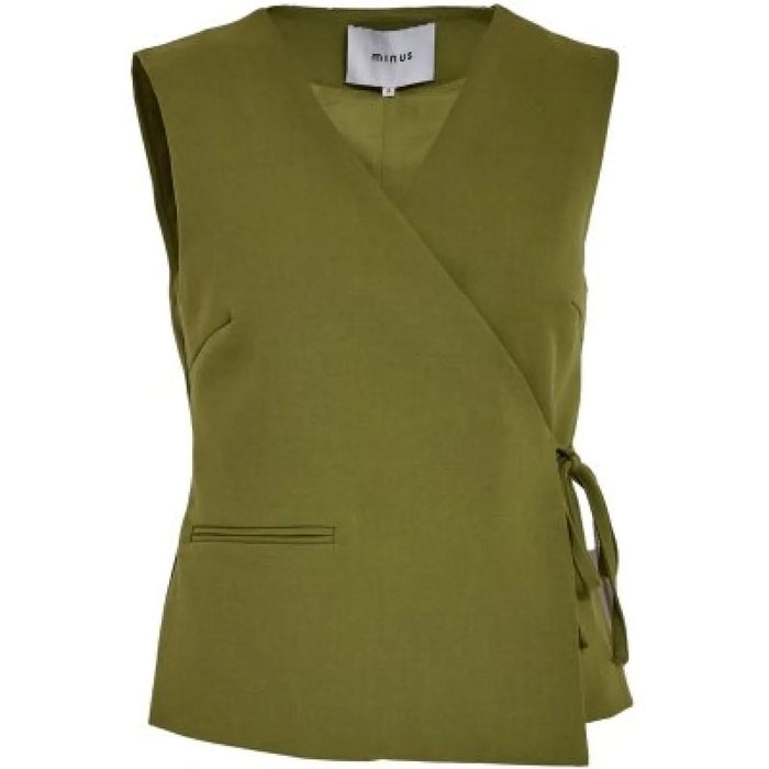 Minus Minus Gilet Groen