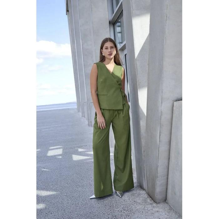 Minus Minus Gilet Groen