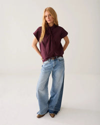 Summum Summum Top Burgundy