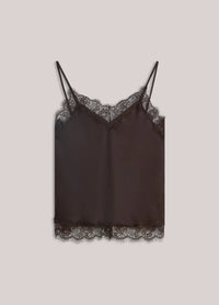 Summum Summum Top Donker bruin