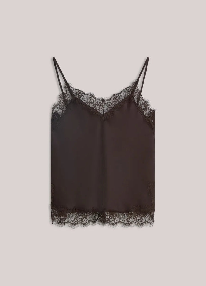 Summum Summum Top Donker bruin