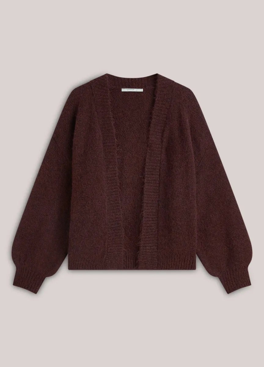 Summum Summum Vest Burgundy