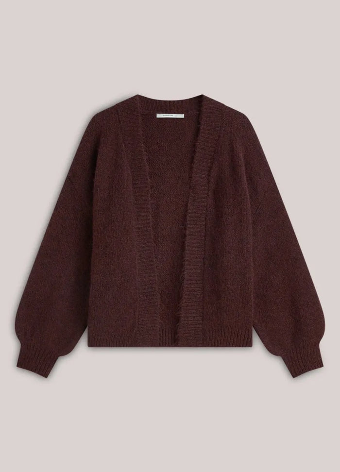 Summum Summum Vest Burgundy